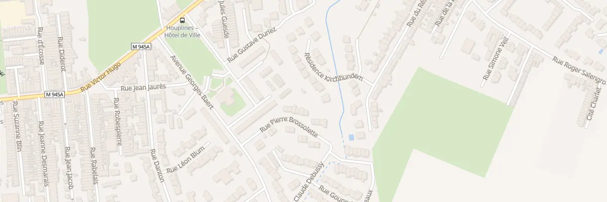 Plan du 9 Rue Pierre Brossolette à Houplines