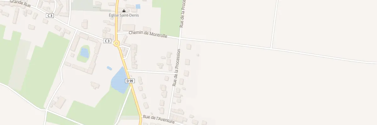Plan du 12 Rue de la Procession à Villers-Saint-Genest
