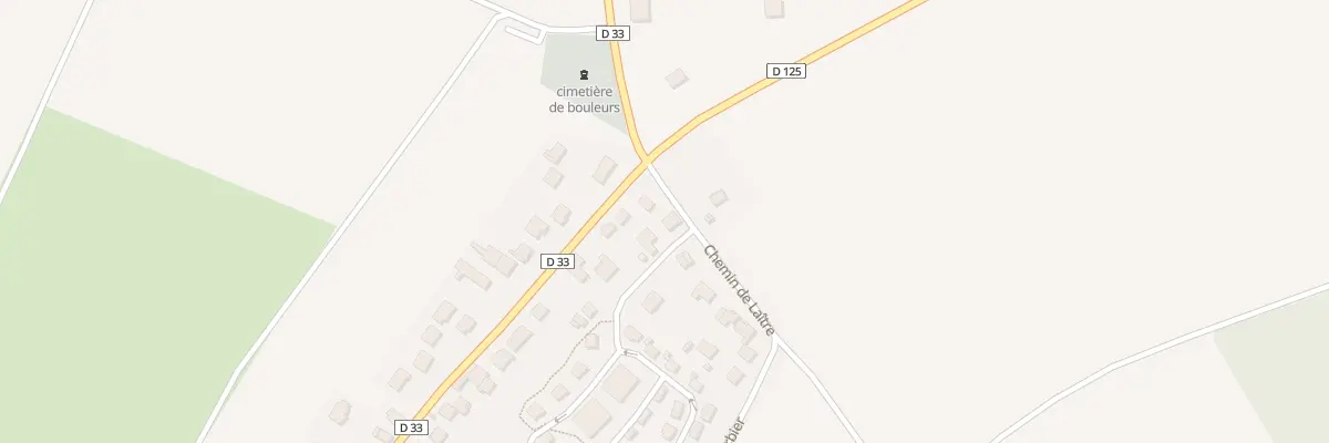 Plan du 1B Che de Laitre à Bouleurs
