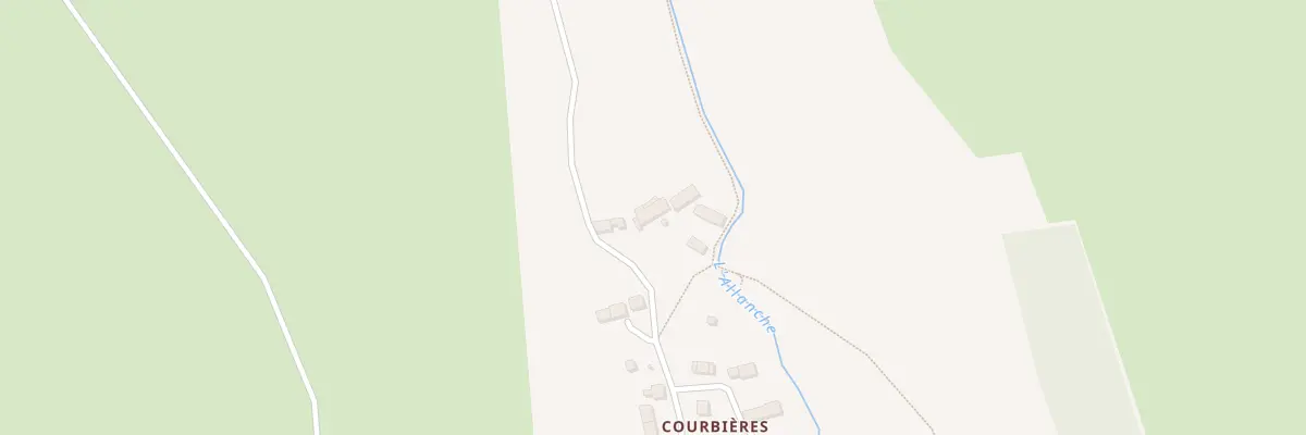 Plan du 5074 Courbieres à Pradiers