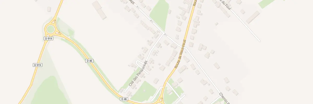 Plan du 5 Cité des Pensionnés à Bois-Bernard