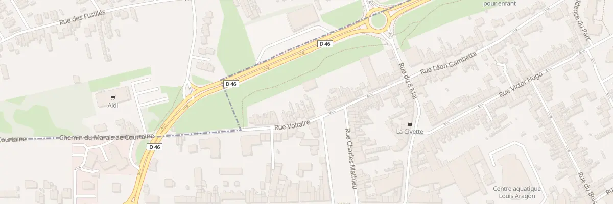 Plan du 33 Rue Voltaire à Billy-Montigny