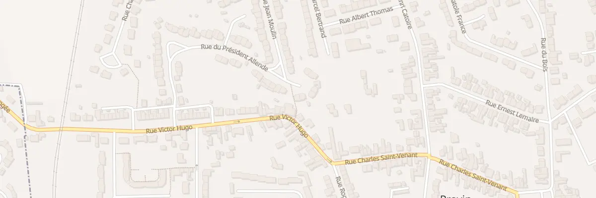 Plan du 11 Rue du Pdt Allende à Provin