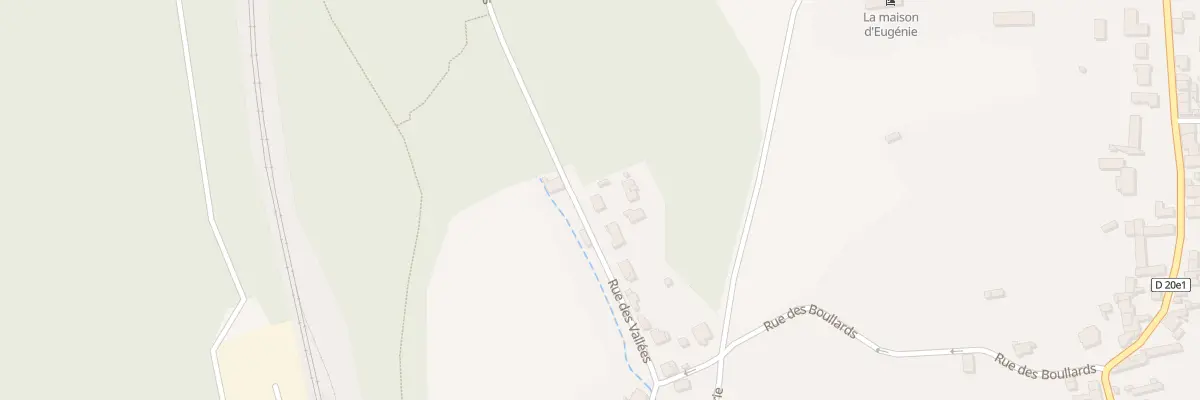 Plan du 3B Rue des Vallées à Mortcerf