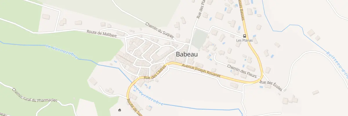 Plan du 5018 Babeau à Babeau-Bouldoux