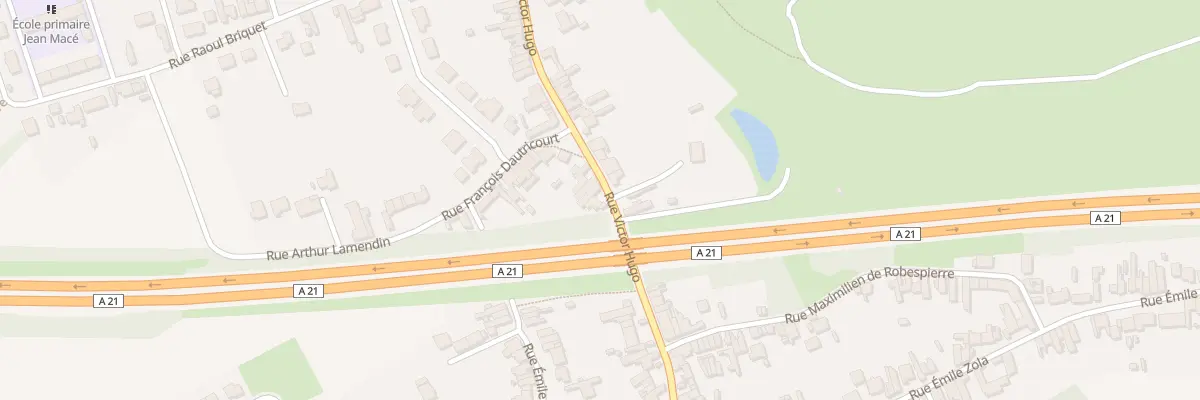 Plan du 53 Rue Victor Hugo à Fouquières-lès-Lens
