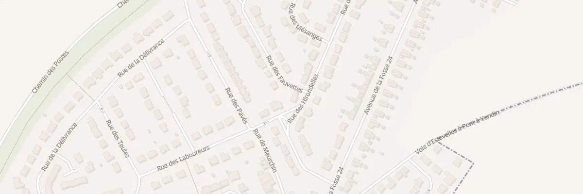 Plan du 16 Rue des Hirondelles à Estevelles