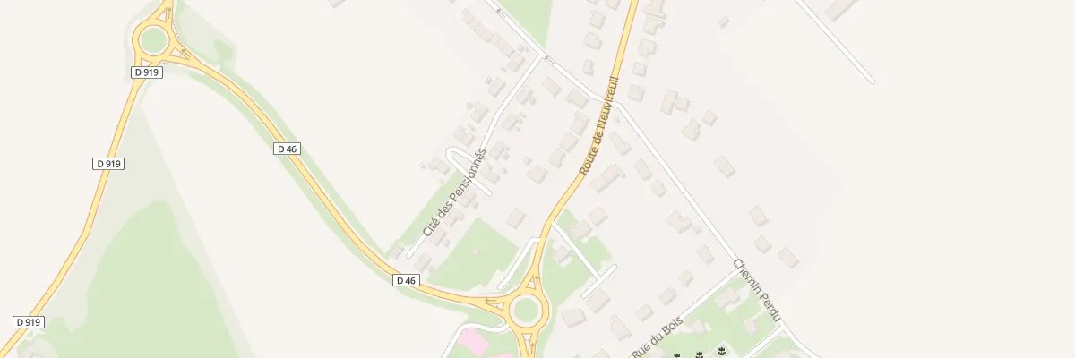 Plan du 60 Rte de Neuvireuil à Bois-Bernard