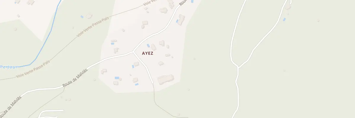 Plan du 5608 Ayez à Olargues