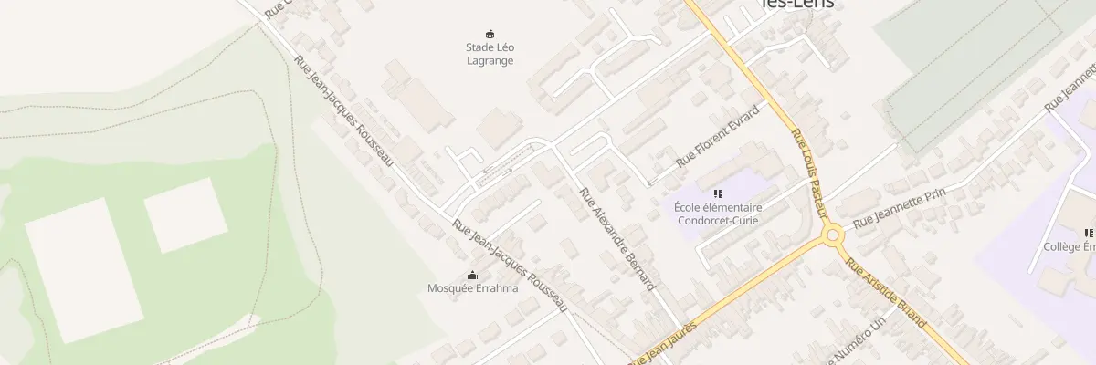 Plan du 15 Rue Alexandre Bernard à Fouquières-lès-Lens