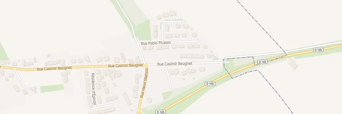 Plan du 911 Rue Casimir Beugnet à Meurchin