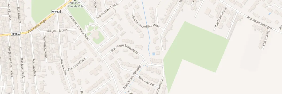 Plan du 19 Rue Pierre Brossolette à Houplines