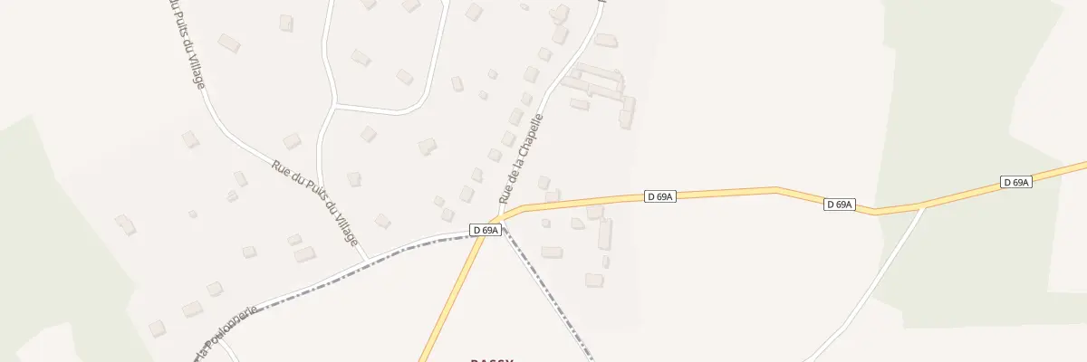 Plan du 2 Rue de la Chapelle à Villebéon