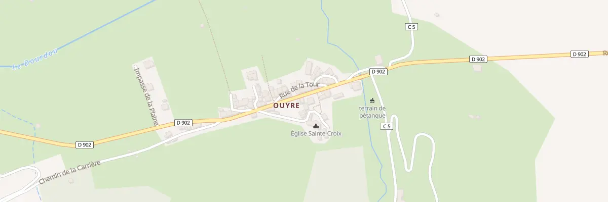 Plan du 472 Ouyre Basse à Camarès