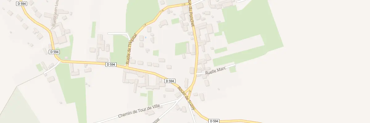 Plan du 107 Rue du Ponchet à Lagny