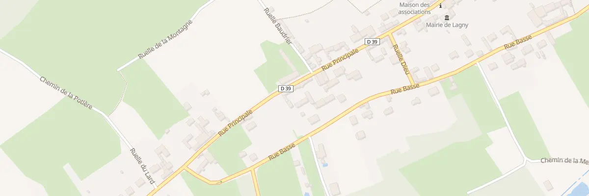 Plan du 30 Rue Principale à Lagny