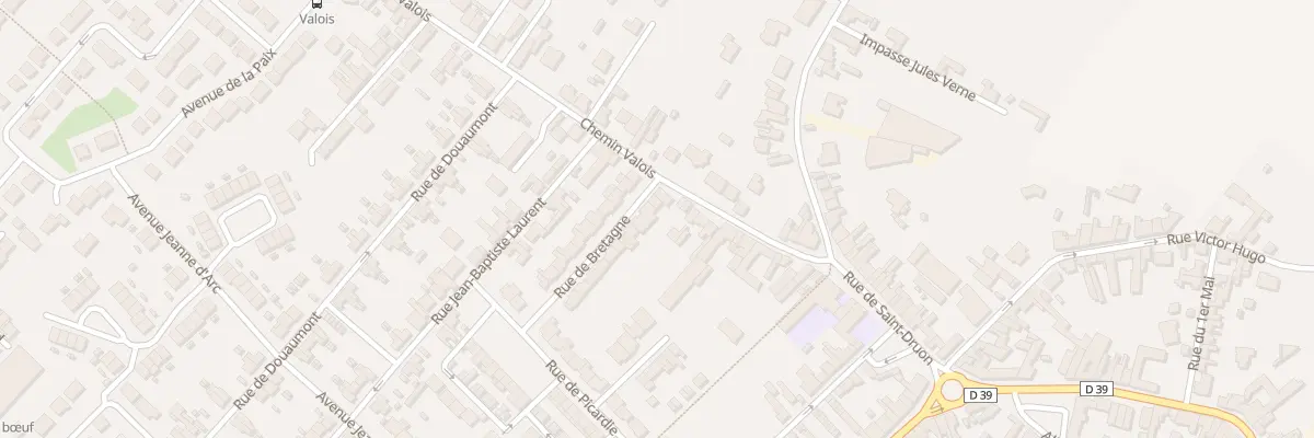 Plan du 17 Rue de Bretagne à Harnes