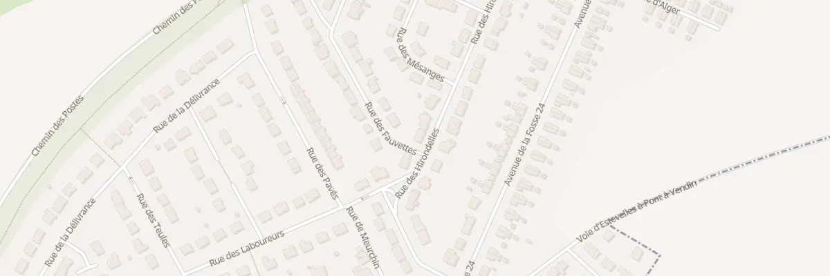 Plan du 18 Rue des Hirondelles à Estevelles