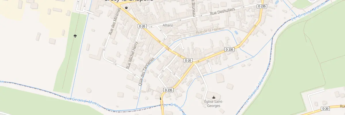 Plan du 2 Rue de la Tour aux Saints à Crécy-la-Chapelle