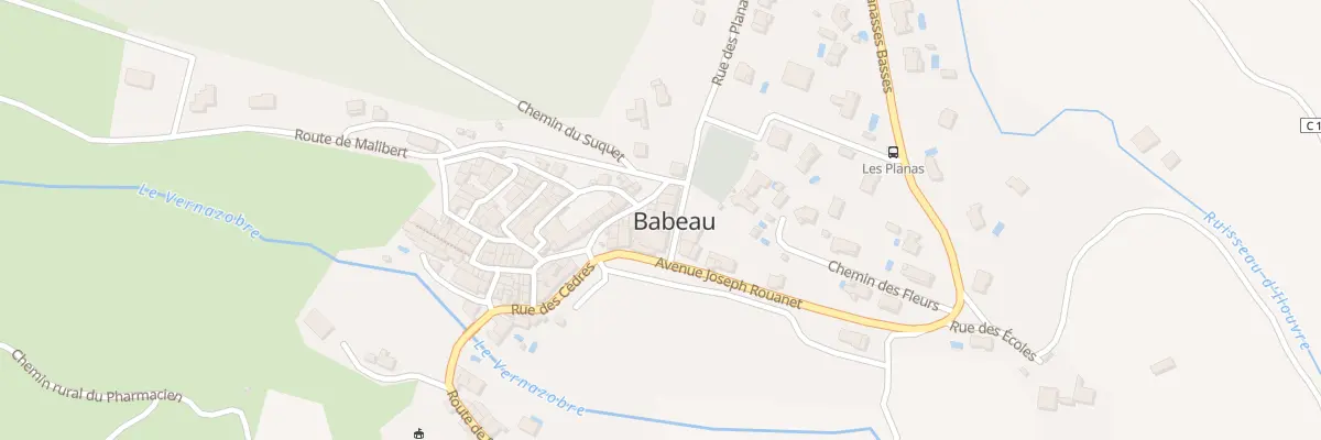 Plan du 5154 Babeau à Babeau-Bouldoux
