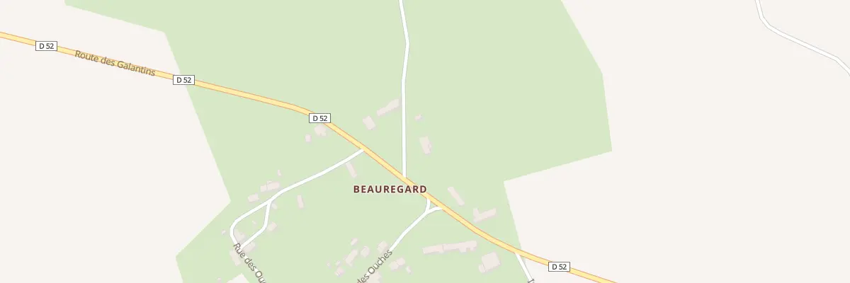 Plan du 2 Imp des Buzaines à Herry