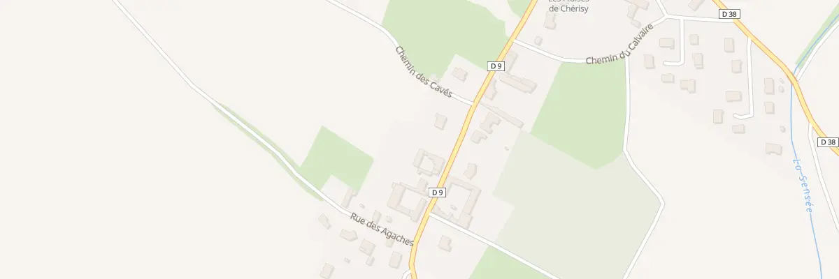 Plan du 2C Rue de Fontaine à Chérisy