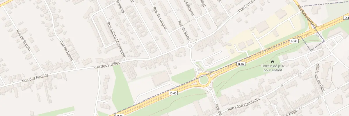 Plan du 11 Rue des Fusillés à Fouquières-lès-Lens