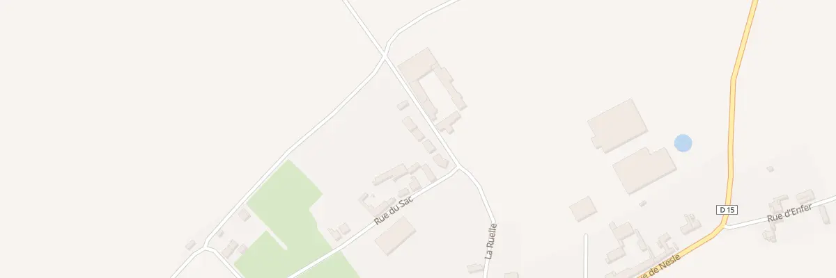 Plan du 5 La Ruelle à Cressy-Omencourt