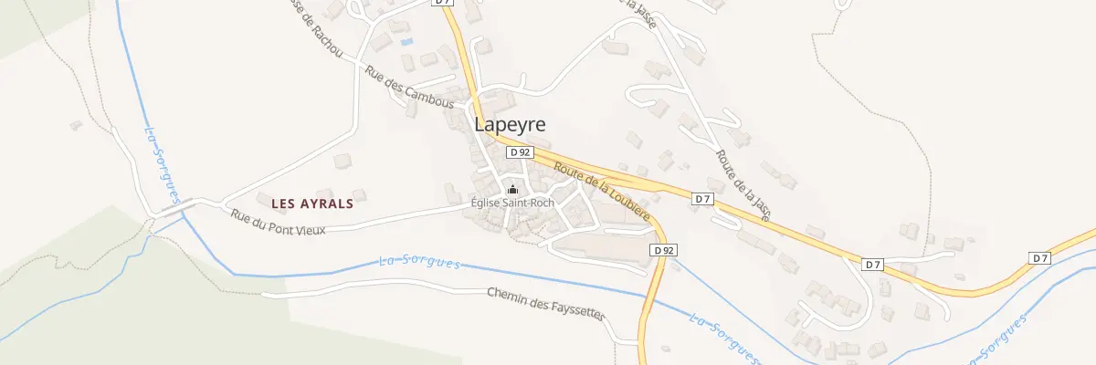 Plan du 5156 Lapeyre à Versols-et-Lapeyre
