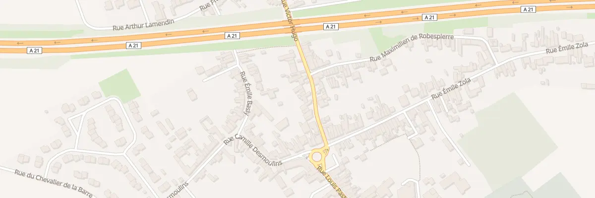 Plan du 17 Rue Victor Hugo à Fouquières-lès-Lens