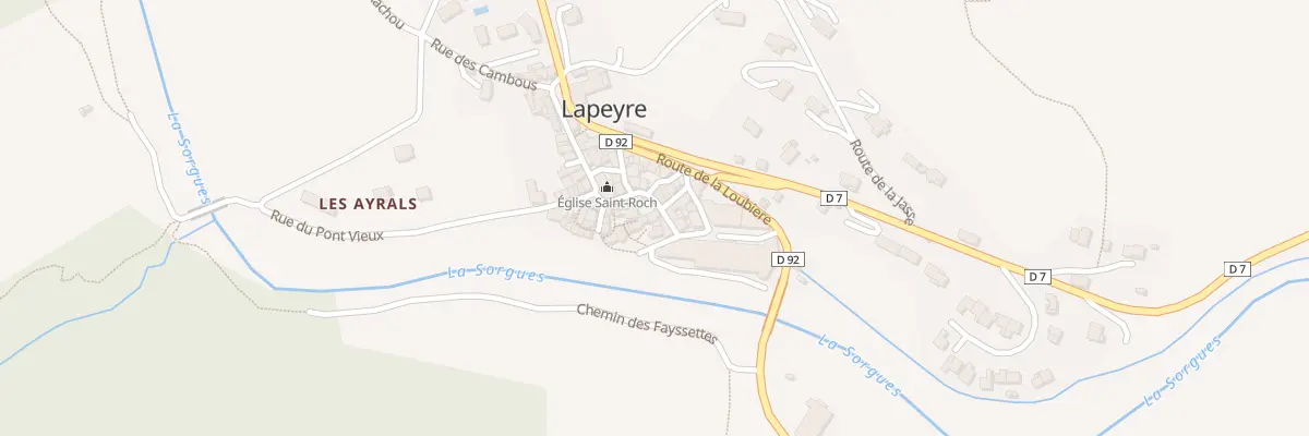 Plan du 36 Pl Saint Sauveur à Versols-et-Lapeyre