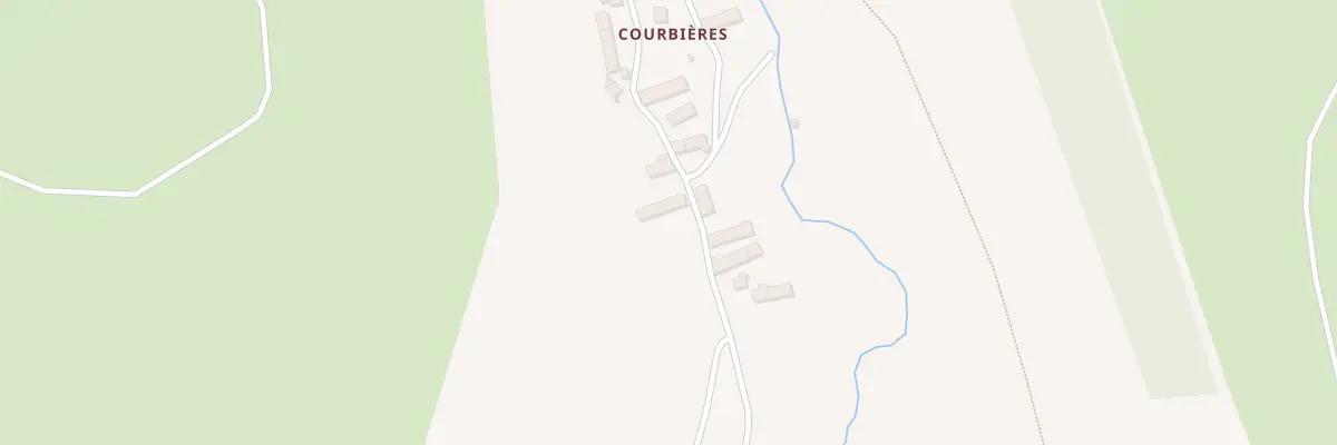 Plan du 5084 Courbieres à Pradiers