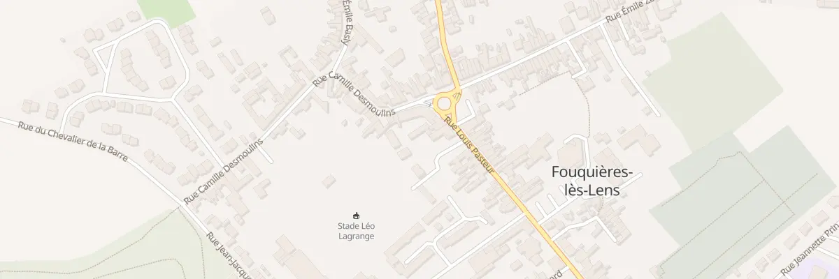 Plan du 48 Rue Louis Pasteur à Fouquières-lès-Lens