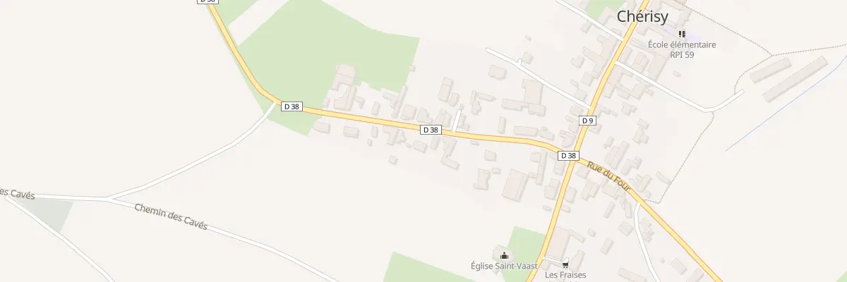 Plan du 9 Rue d’Arras à Chérisy