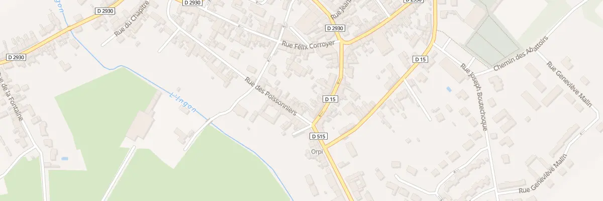 Plan du 30 Rue du Hocquet à Nesle