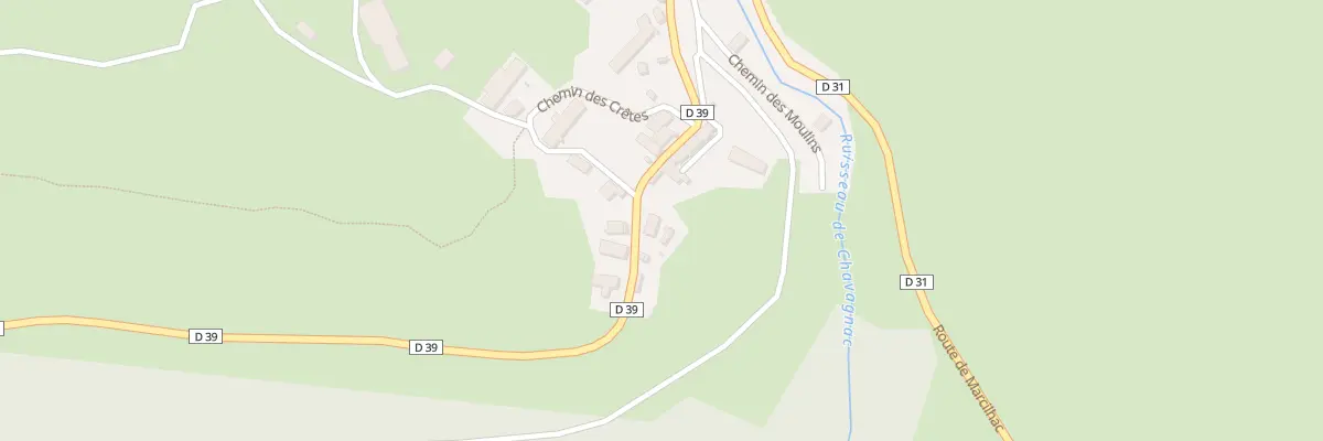 Plan du 5055 Farges à Virargues