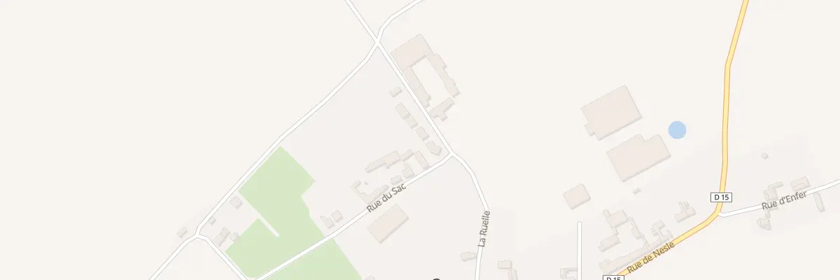 Plan du 3 La Ruelle à Cressy-Omencourt