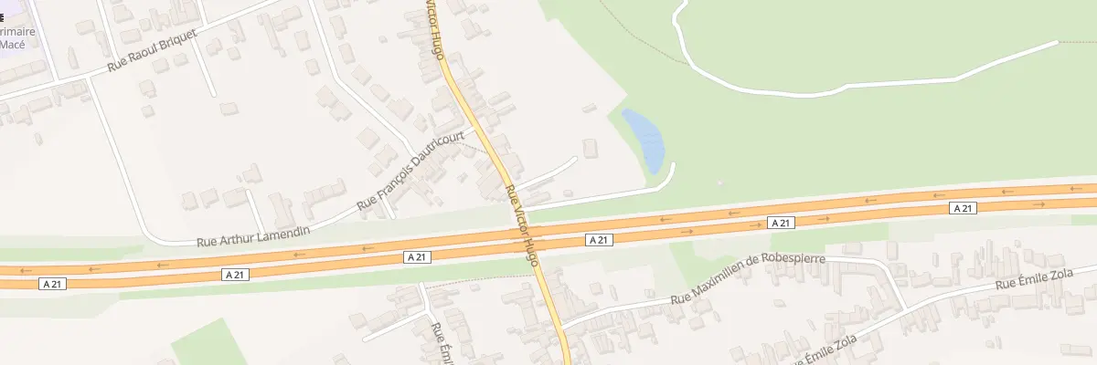 Plan du 52 Rue Victor Hugo à Fouquières-lès-Lens