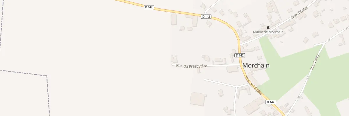 Plan du 7 Rue du Presbytère à Morchain