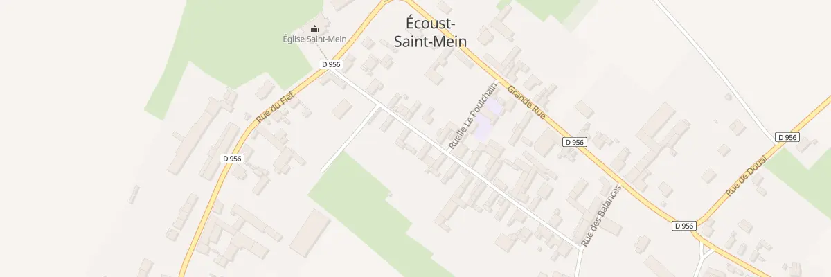 Plan du 4B Rue Ruellette à Écoust-Saint-Mein