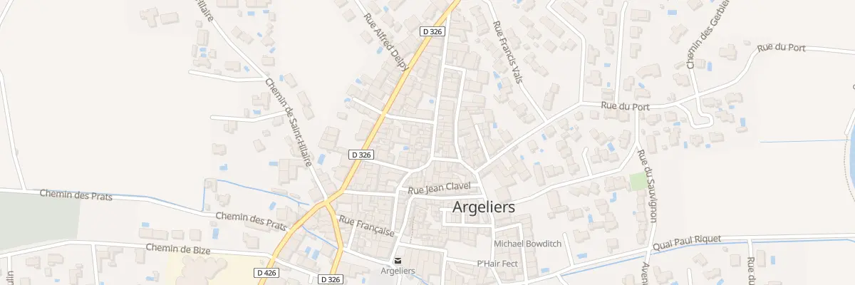 Plan du 30 Rue Azema de Montgravier à Argeliers