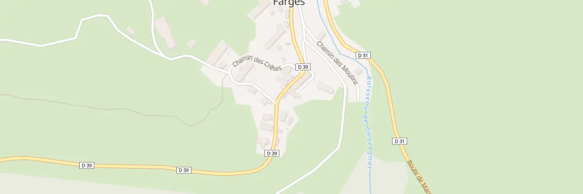 Plan du 5053 Farges à Virargues