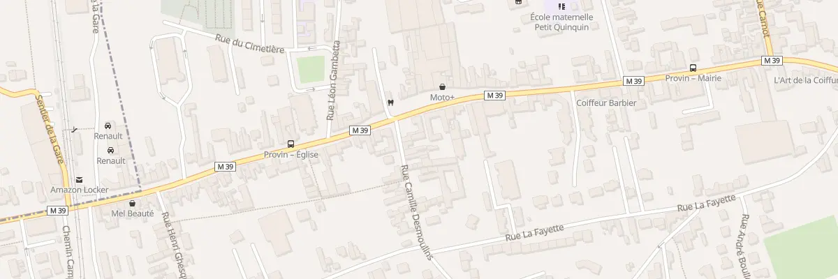 Plan du 3 Rue Camille Desmoulins à Provin