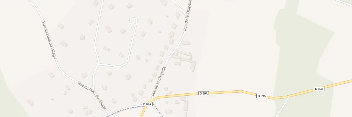 Plan du 6 Rue de la Chapelle à Villebéon