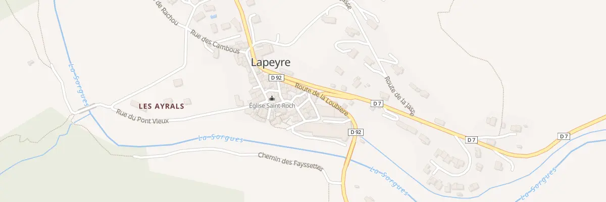 Plan du 5164 Lapeyre à Versols-et-Lapeyre