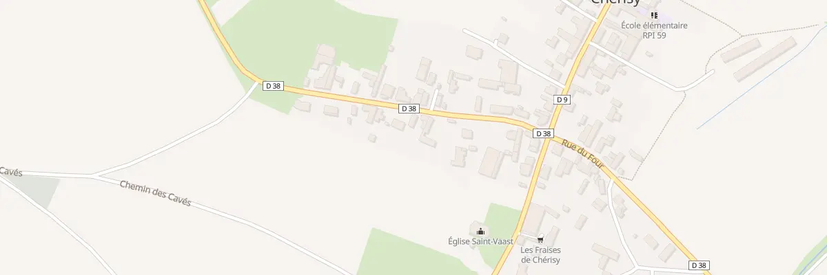 Plan du 7 Rue d’Arras à Chérisy