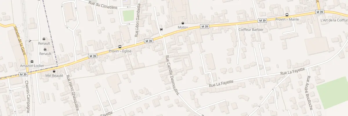 Plan du 11 Rue Camille Desmoulins à Provin