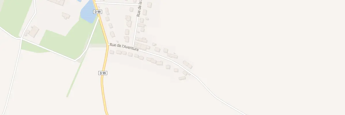 Plan du 2 Rue de l’Aventure à Villers-Saint-Genest