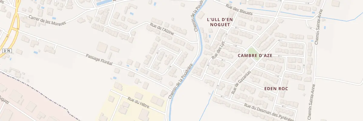 Plan du 3 Rue des Primevères à Pia