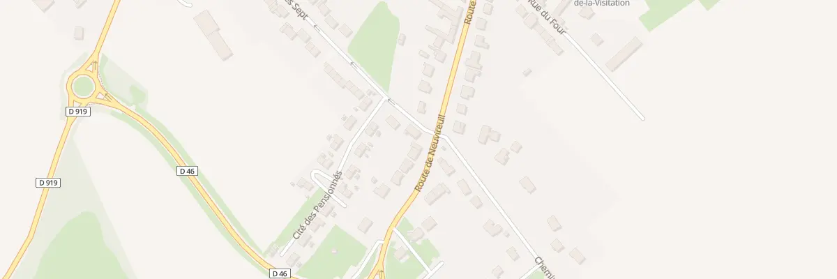 Plan du 40 Chemin des Sept à Bois-Bernard